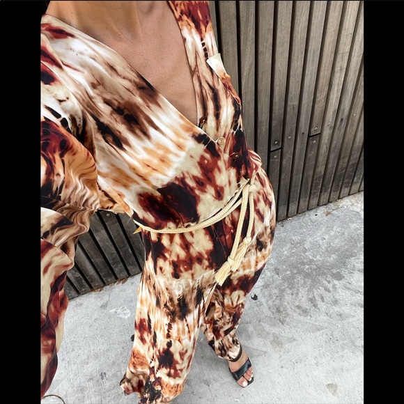Nanushka Multicolor Tie-Dye Jumpsuit NWT - Picture 9 of 15